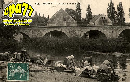 Moret Sur Loing - Le Lavoir et le Pont