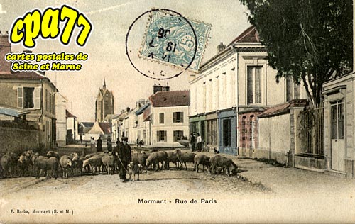 Mormant - Rue de Paris (en l'tat)