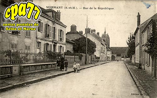Mormant - Rue de la Rpublique