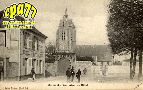Mormant - Vue prise rue Billot