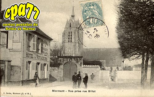 Mormant - Vue prise rue Billot