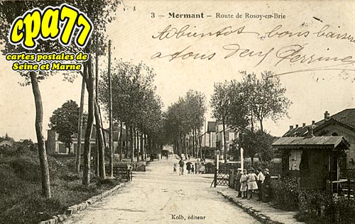Mormant - Route de Rosoy-en-Brie