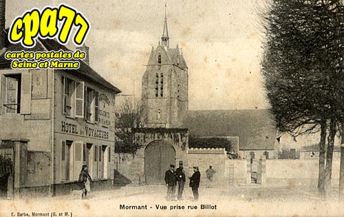 Mormant - Vue prise Rue Billot