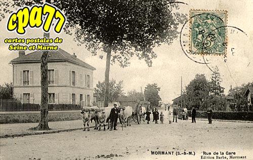 Mormant - Rue de la Gare
