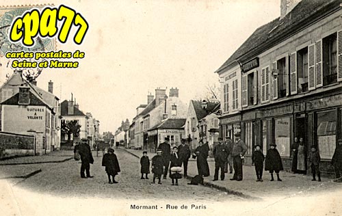 Mormant - Rue de Paris (en l'tat)