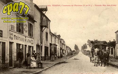 Mouroux - Voisins, Commune de Mouroux - Grande Rue vers Crcy