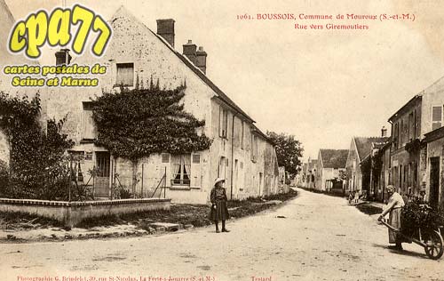 Mouroux - Boussois, Commune de Mouroux - Rue des Giremoutiers