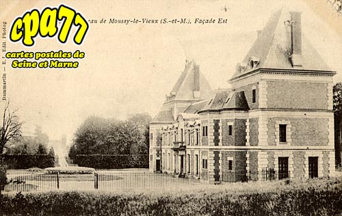 Moussy Le Vieux - Le Château, Façade Est