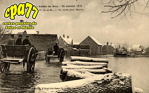 Mouy Sur Seine - Grand-Peugny - Inondations de 1910