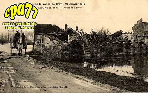 Mouy Sur Seine - Grand-Peugny - Inondations de 1910