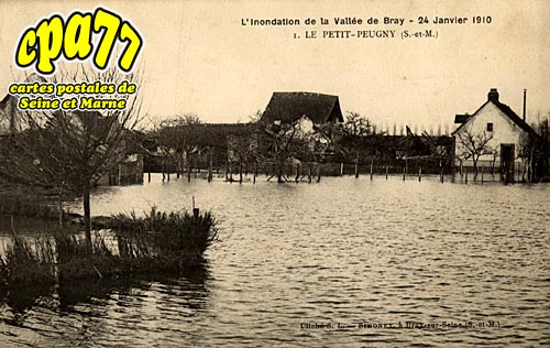 Mouy Sur Seine - Petit-Peugny - Inondations de 1910