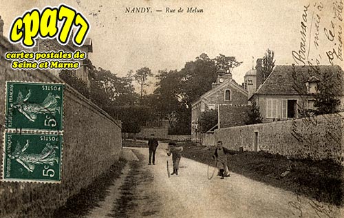 Nandy - Rue de Melun