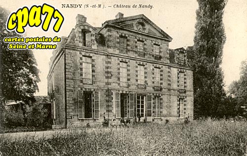 Nandy - Chteau de Nandy