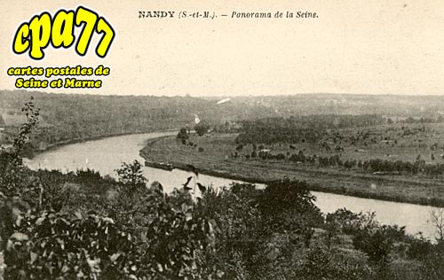 Nandy - Panorama de la Seine