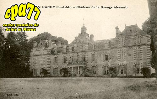 Nandy - Chteau de la Grange (devant)