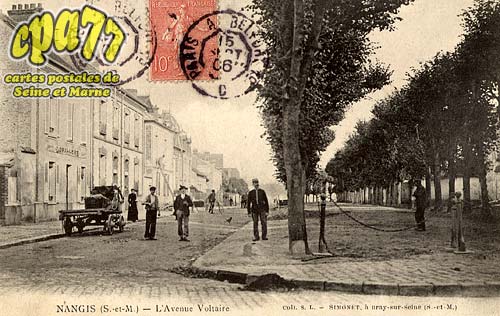 Nangis - L'Avenue Voltaire