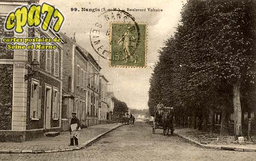 Nangis - Boulevard Voltaire