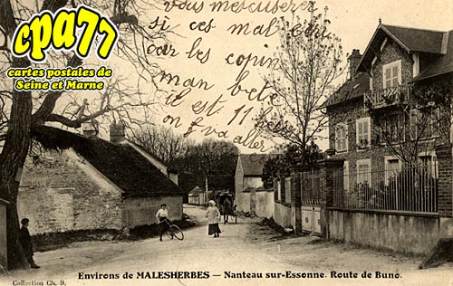Nanteau Sur Essonne - Route de Buno