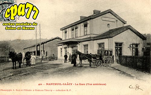 Nanteuil Sur Marne - La Gare (vue extrieure)