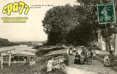 Nanteuil Sur Marne - Les Bords de la Marne (Bateau Lavoir)