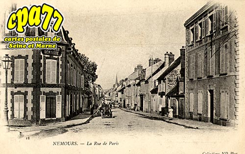Nemours - La Rue de Paris