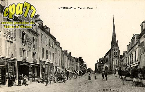 Nemours - Rue de Paris