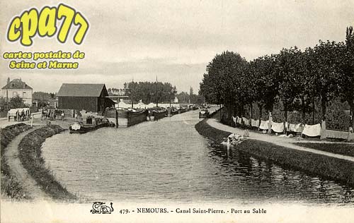 Nemours - Canal Saint-Pierre - Port au Sable