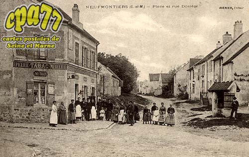 Chauconin Neufmontiers - Place et rue d'Osire