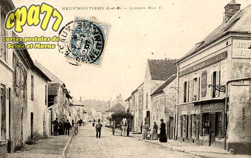 Chauconin Neufmontiers - Grande rue