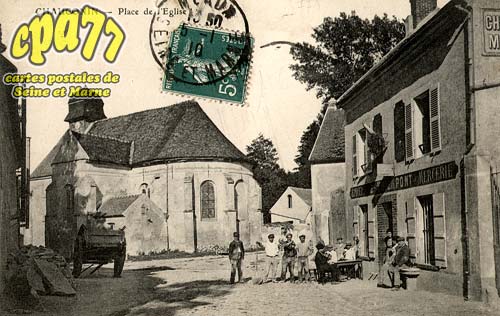 Chauconin Neufmontiers - Place de l'Eglise