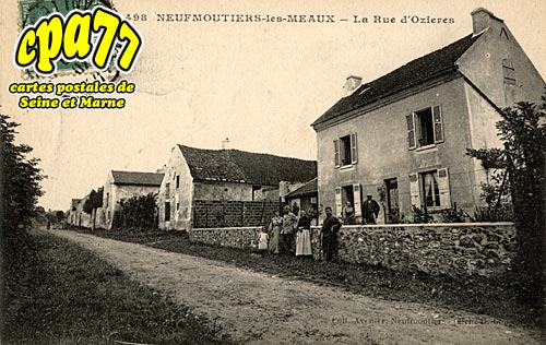 Neufmoutiers En Brie - La Rue d'Ozires