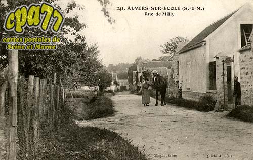 Noisy Sur cole - Auvers-sur-Ecole - (S.-et-M.) - Rue de Milly