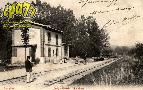 Orly Sur Morin - La Gare