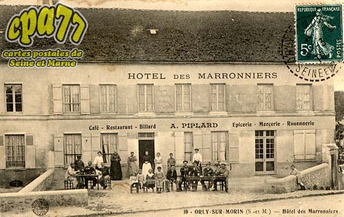 Orly Sur Morin - Hôtel des Marronniers