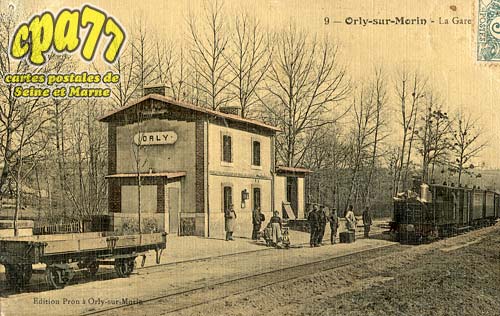 Orly Sur Morin - La Gare