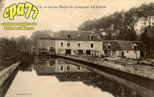Les Ormes Sur Voulzie - Ancien Moulin de Longpont. La Scierie