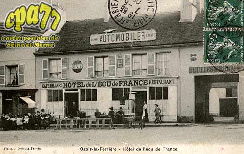 Ozoir La Ferrière - Hôtel de l'Ecu de France