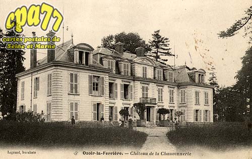 Ozoir La Ferrière - Château de la Chauvennerie