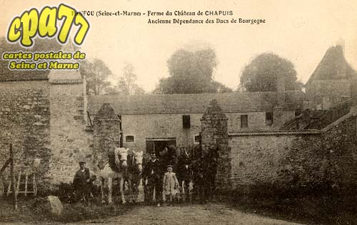 Pamfou - Ferme du Château de Chapuis - Ancienne Dépendance des Ducs de Bourgogne