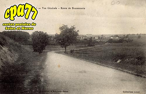 Paroy - Vue gnrale - Route de Donnemarie