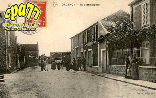 Perthes En Gtinais - Orgenoy - Rue principale