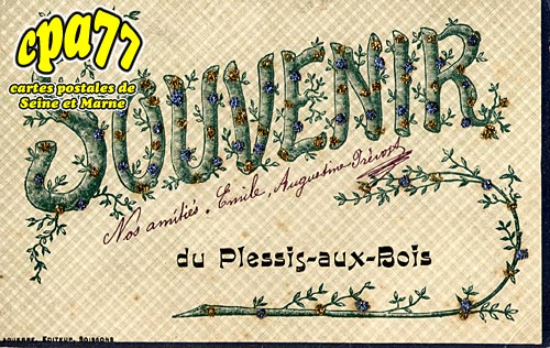 Le Plessis Aux Bois - Souvenir du Plessis-aux-Bois
