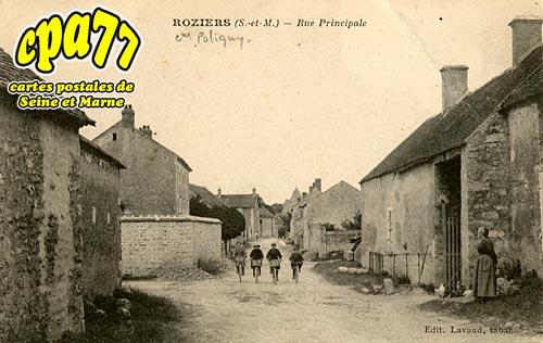 Poligny - Rue Principale (en l'tat)