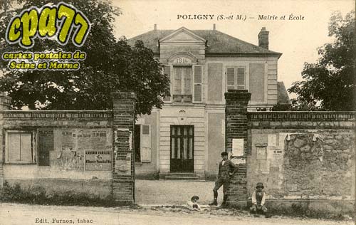 Poligny - Mairie et Ecole