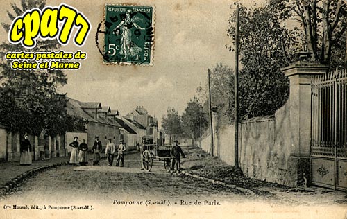Pomponne - Rue de Paris