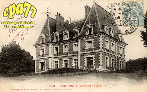 Pomponne - Chteau de Chalis
