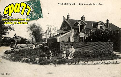 Presles En Brie - Villepatour - Caf et entre de la gare