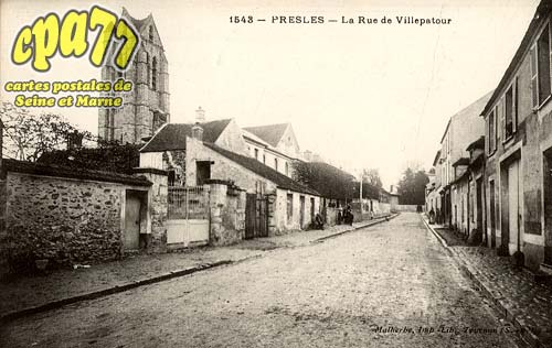 Presles En Brie - La Rue de Villepatour