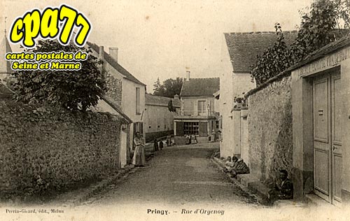 Pringy - Rue d'Orgenoy