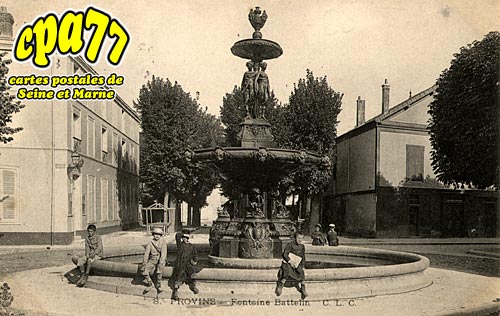 Provins - Fontaine Battelin